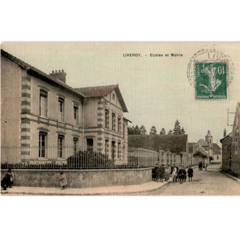 LIVERDY: école et mairie - très bon état