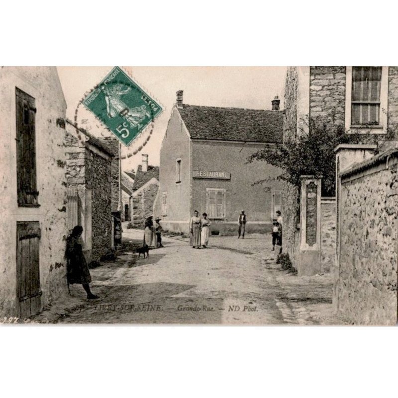 LIVRY-sur-SEINE: grande rue - très bon état
