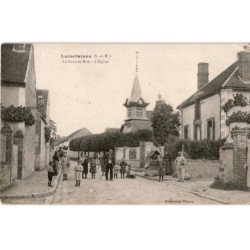 LUISETAINES: la grande rue l'église - très bon état