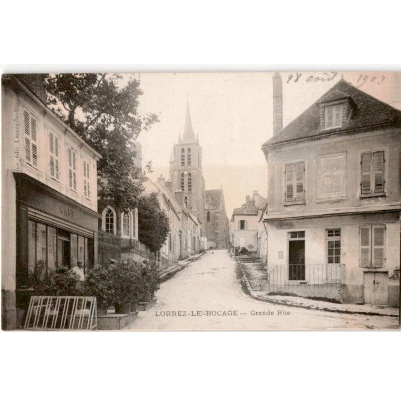 LORREZ-le-BOCAGE: grande rue