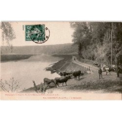 LUZANCY: l'abreuvoir - très bon état