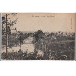 GERNICOURT : vue générale vers 1920 - très bon état