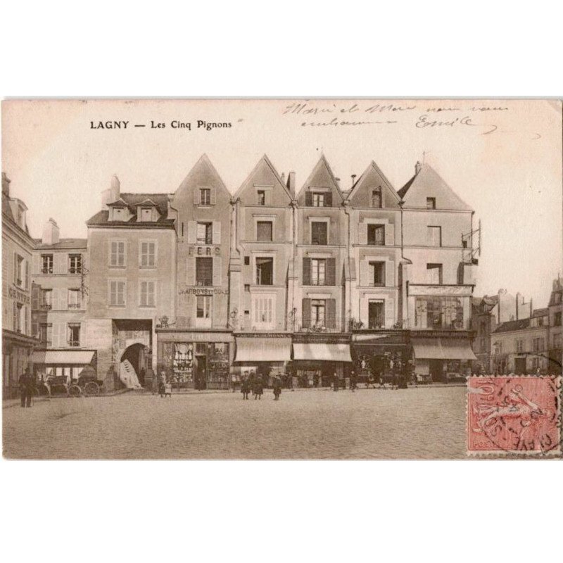 LAGNY: les cinq pignons - état