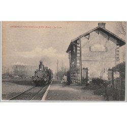 CHAMBRAY FONTAINE SOUS JOUY : la gare - très bon état