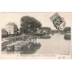 LAGNY: pomponne, les bords de la marne - très bon état