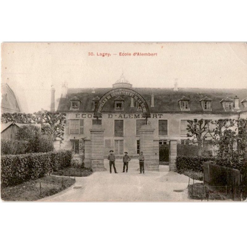 LAGNY: école d'alembert - très bon état