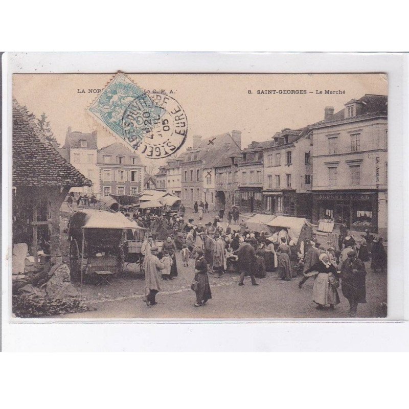 SAINT-GEORGES: le marché - très bon état