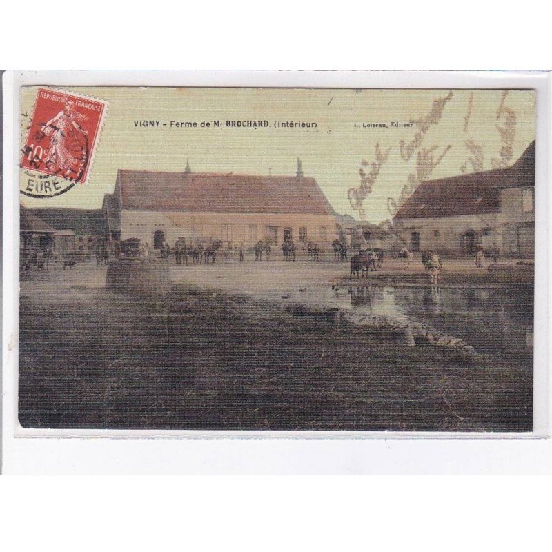 VIGNY: ferme de M. Brochard - très bon état