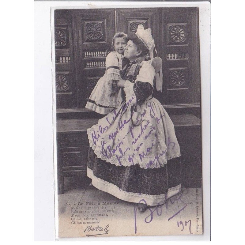 BOTREL: autographe la fête à maman - très bon état