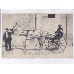 GIRONDE: course de la "petite gironde" 1909 n°13 sirène à M. Déjeanne arrivée 1er - très bon état