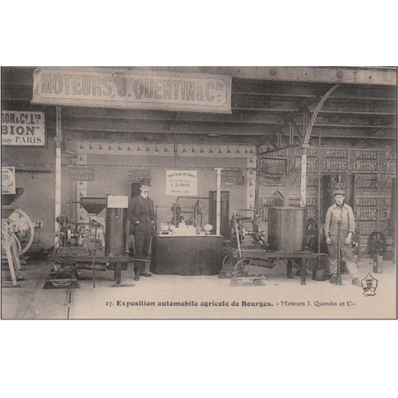 BOURGES : Exposition automobile agricole vers 1910 - très bon état