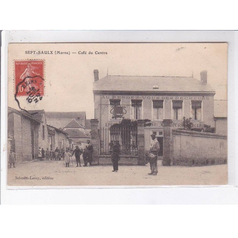 SEPT-SAULX: café du centre - très bon état