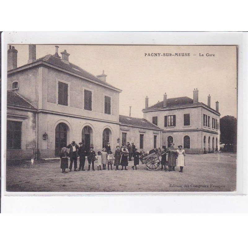 PAGNY sur MEUSE: la gare - très bon état