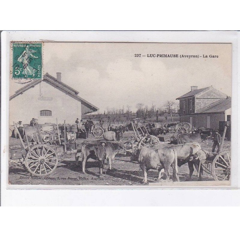 LUC-PRIMAURE: la gare - très bon état