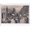 CONDE-sur-NOIREAU: fête du 8 août 1909 cavalcade de bienfaisance le char du laboureur, 12 CPA - très bon état