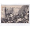 CONDE-sur-NOIREAU: fête du 8 août 1909 cavalcade de bienfaisance le char du laboureur, 12 CPA - très bon état