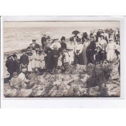 LANGRUNE-sur-MER: concours de sable, jouet, train, 2 CPA - très bon état