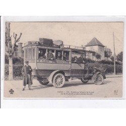 SAINT-FLOUR: autobus faisant le trajet de saint-flour à chaudesaigues - très bon état