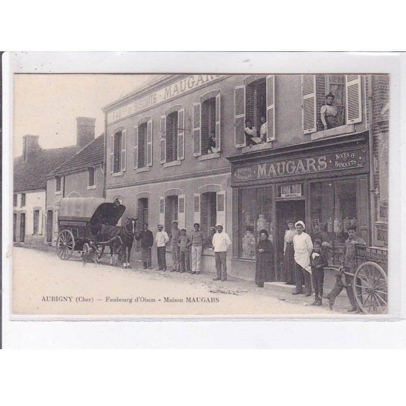 AUBIGNY: faubourg d'oison maison maugars - très bon état