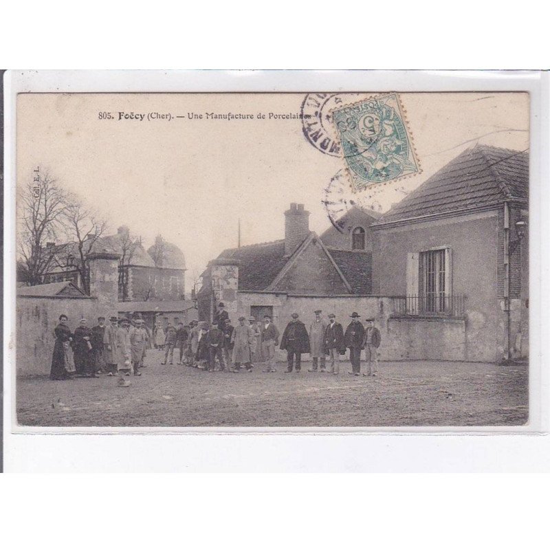 FOECY: une manufacture de porcelaine - très bon état
