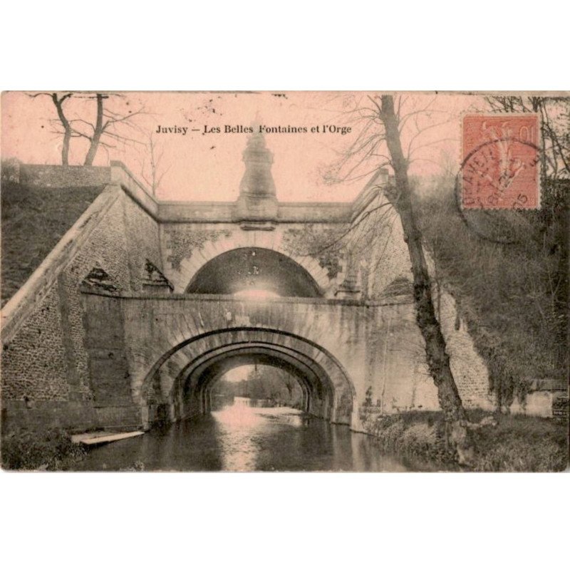 JUVISY-sur-ORGE: les belles fontaines et l'orge - état