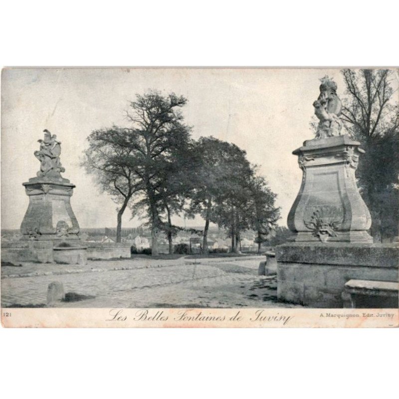 JUVISY-sur-ORGE: les belles fontaines - très bon état