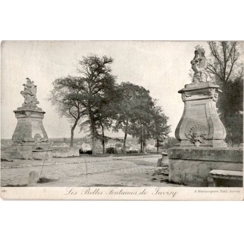 JUVISY-sur-ORGE: les belles fontaines - très bon état