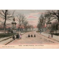 JUVISY-sur-ORGE: les belles fontaines cour de france - très bon état