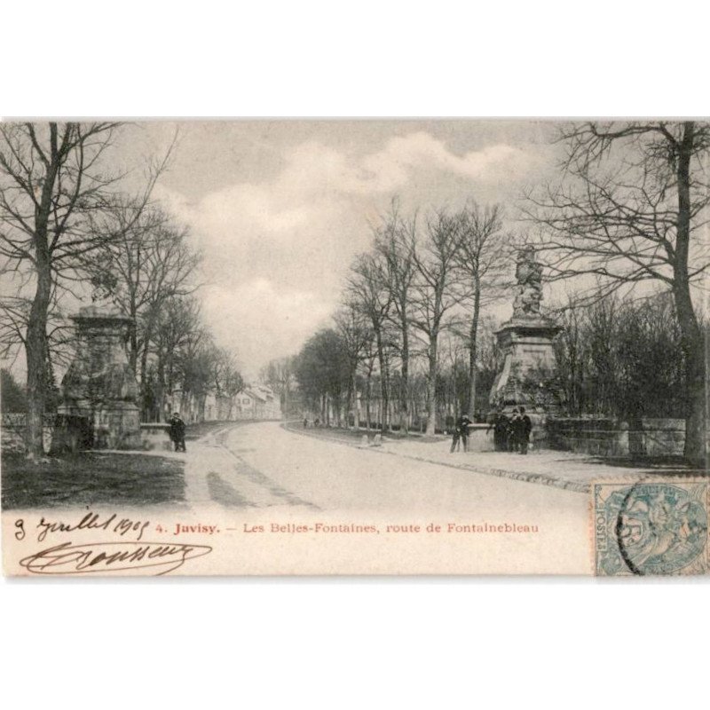 JUVISY-sur-ORGE: les belles-fontaines, route de fontainebleau - très bon état