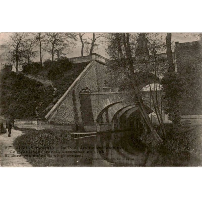 JUVISY-sur-ORGE: le pont de belles-fontaines - très bon état