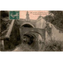 JUVISY-sur-ORGE: le pont des belles fontaines - état
