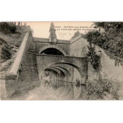 JUVISY-sur-ORGE: les belles fontaines le pont des belles fontaines - très bon état