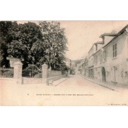 JUVISY-sur-ORGE: grande rue et parc des belles fontaines - très bon état