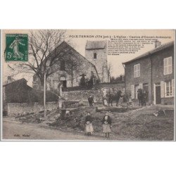 POIX TERRON : l'église vers 1910 - très bon état