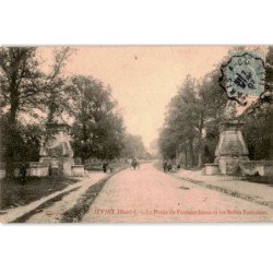 JUVISY-sur-ORGE: la route de fontainebleau et les belles fontaines - très bon état