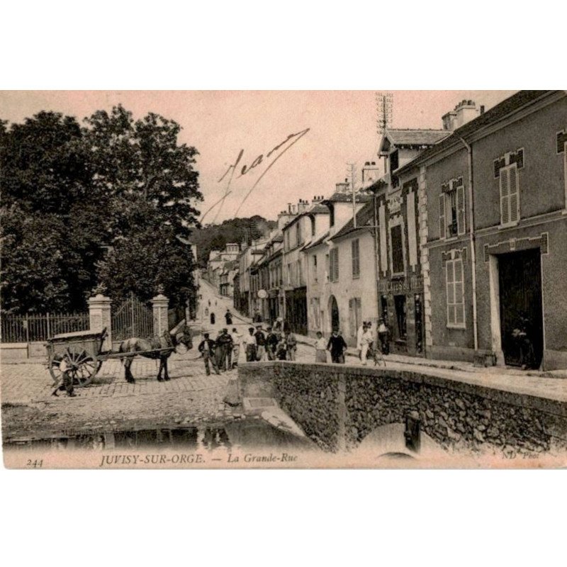 JUVISY-sur-ORGE: la grande-rue - très bon état