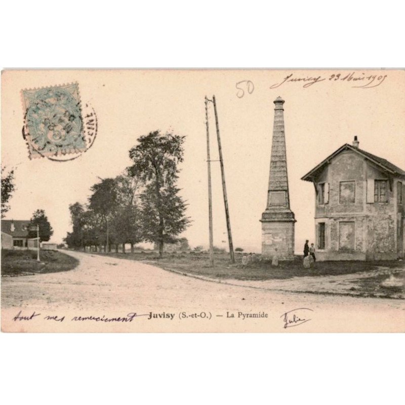 JUVISY-sur-ORGE: la pyramide - très bon état