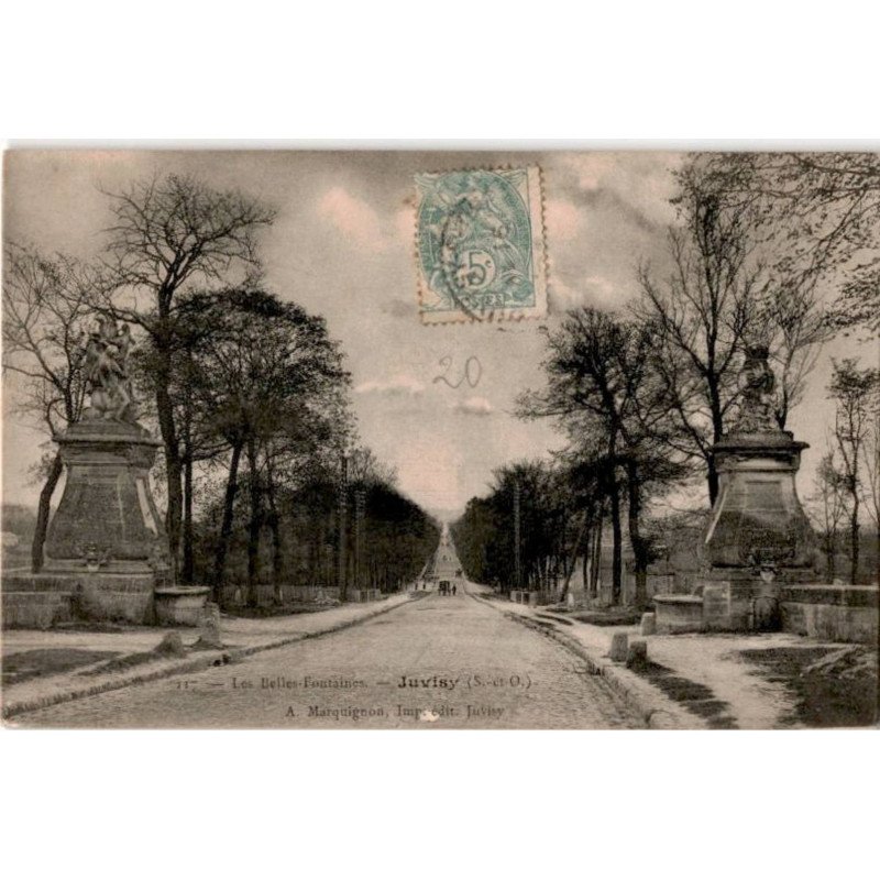 JUVISY-sur-ORGE: les belles fontaines - très bon état