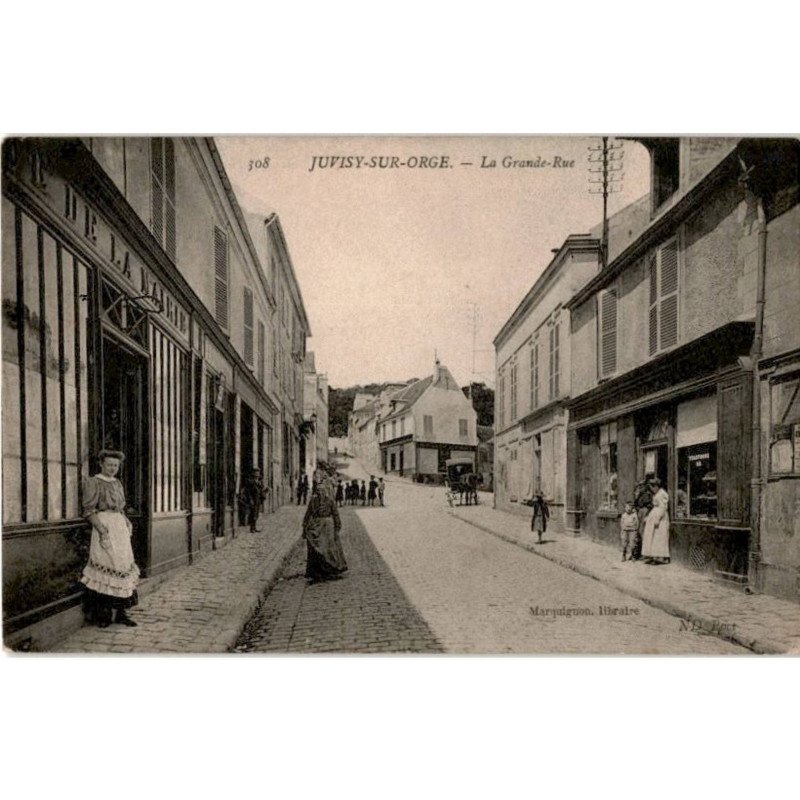 JUVISY-sur-ORGE: la grande-rue - très bon état