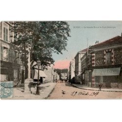 JUVISY-sur-ORGE: la grande rue et la croix historique - très bon état