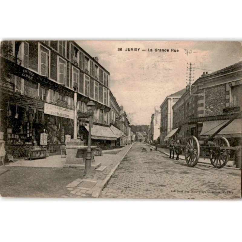 JUVISY-sur-ORGE: la grande-rue - très bon état
