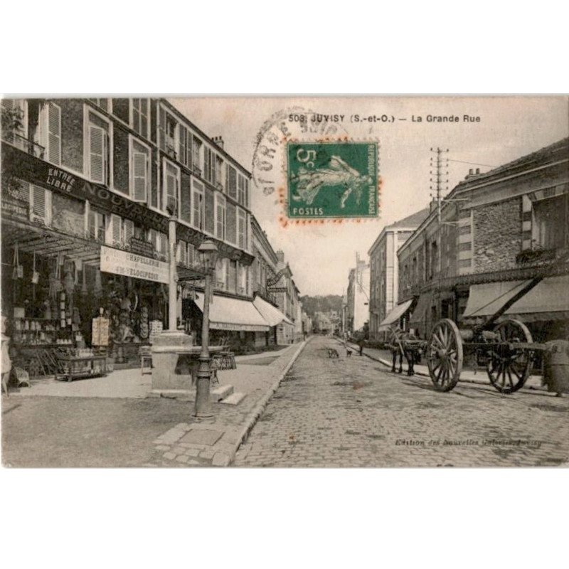 JUVISY-sur-ORGE: la grande-rue - très bon état