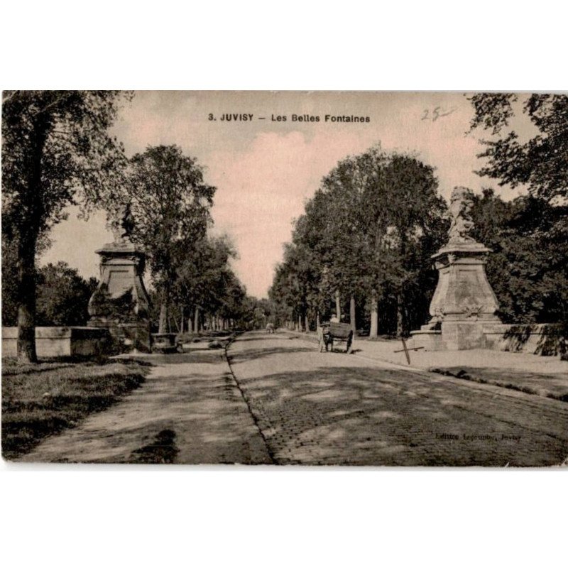 JUVISY-sur-ORGE: les belles fontaines - état