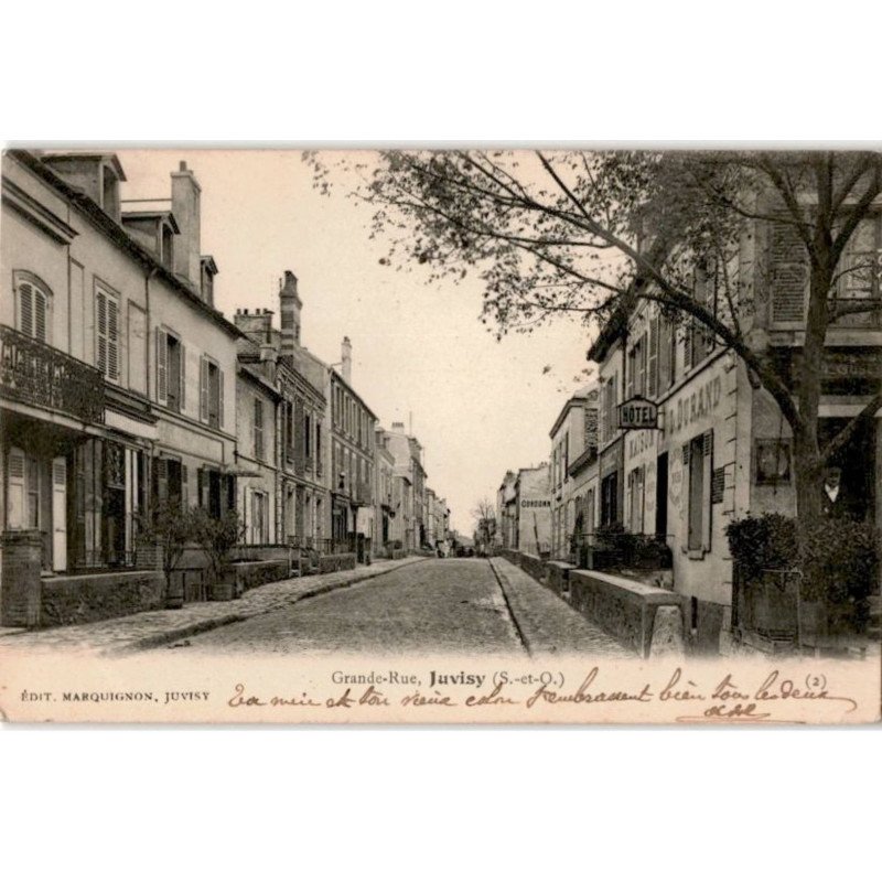 JUVISY-sur-ORGE: grande-rue - très bon état