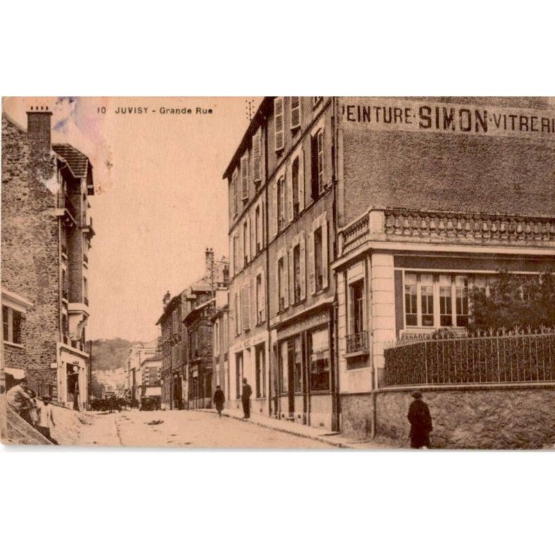 JUVISY-sur-ORGE: grande rue - bon état