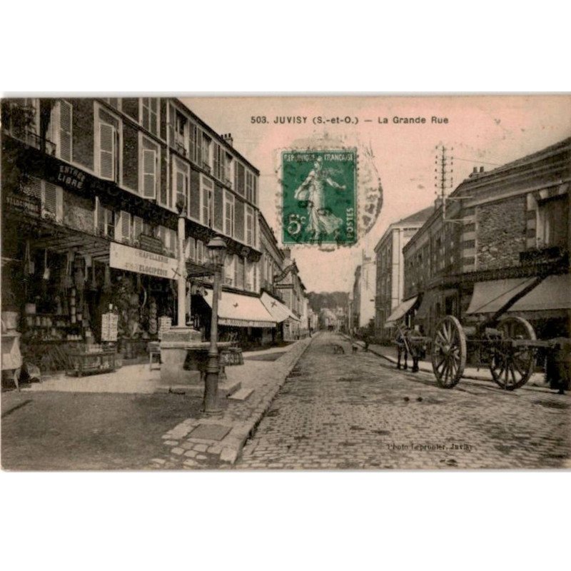 JUVISY-sur-ORGE: la grande rue - très bon état