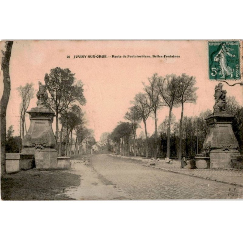JUVISY-sur-ORGE: route de fontainebleau, belles-fontaines - état
