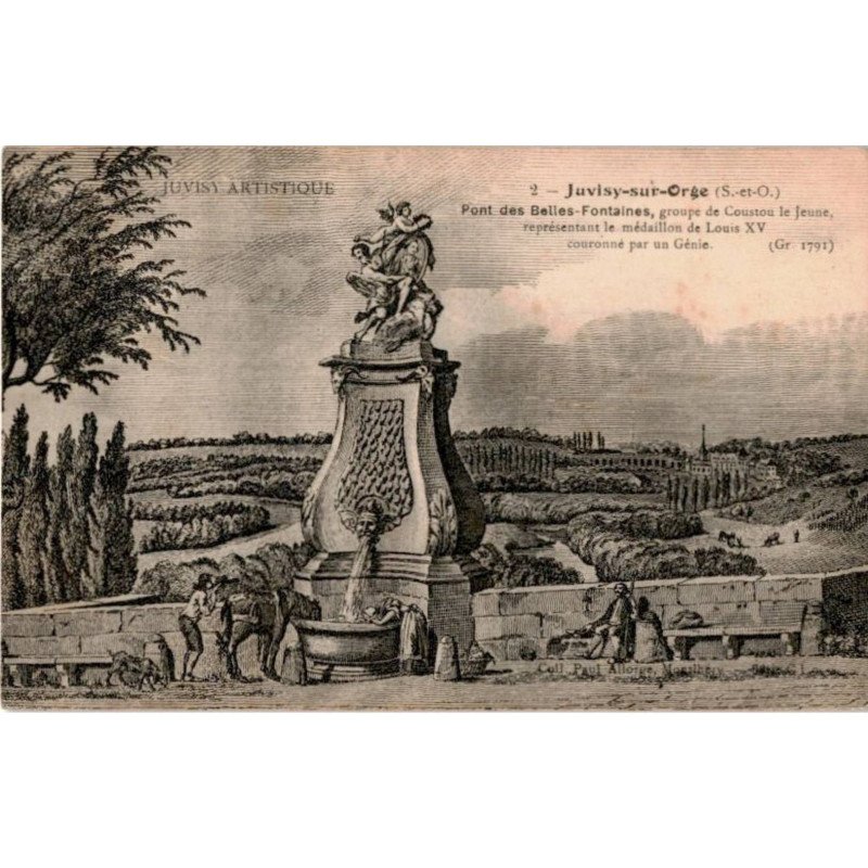 JUVISY-sur-ORGE: pont des belles-fontaines - très bon état