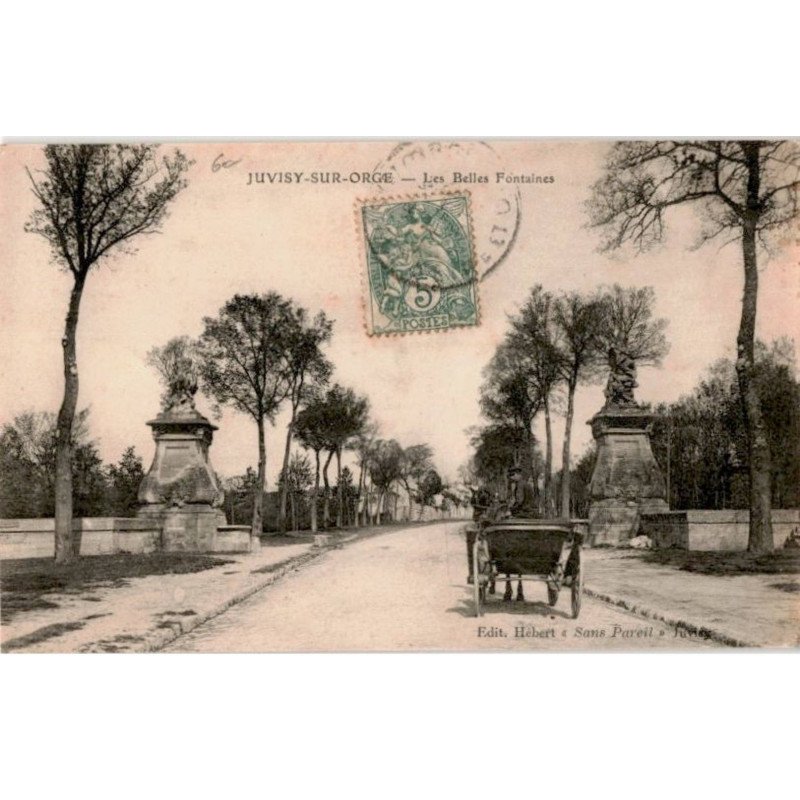 JUVISY-sur-ORGE: les belles fontaines - très bon état