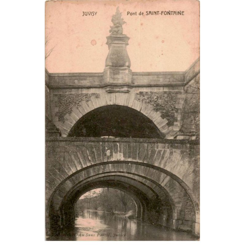 JUVISY-sur-ORGE: pont de saint-fontaine - bon état